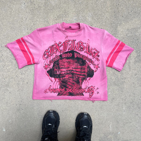 "Dreams into reality" t-shirt PINK