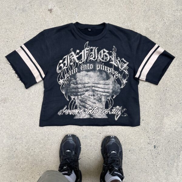 "Dreams into reality" t-shirt Black